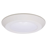 LGHT CEIL RCSD LED 600L WH 6IN