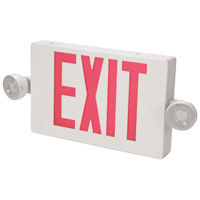 SIGN EXIT RED LIGHT COMBO