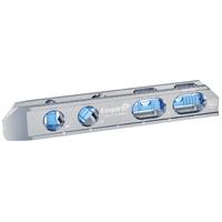 Empire True Blue Series EM71.8 Magnetic Billet Torpedo Level, 8 in L, 4-Vial, Magnetic, Aluminum, Si