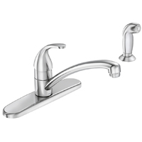 FAUCET KTN 1HDL W/SPRAY CHROME