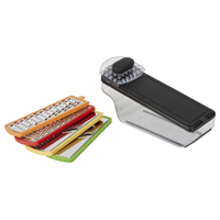 Goodcook Mandolin Grater Set, Plastic, Black