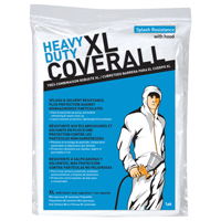 COVERALL W/HOOD XL