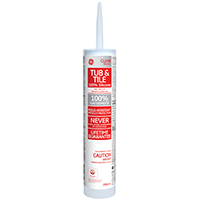 SE1191 SILICONE KIT&BATH CLEAR