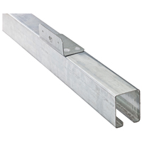 RAIL FACE MOUNT BOX GALV 10FT