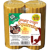 FOOD CORN SWEET SQUIRREL LOG