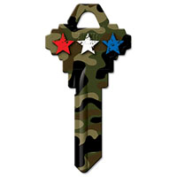 KEY BLANK SC1-15 CAMO STARS