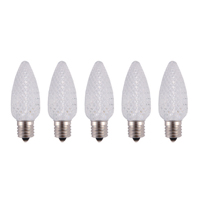 Hometown Holidays Bulb, Intermediate Lamp Base, LED Lamp, Crystal Cool White Light