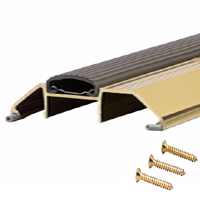 THRESHOLD ALUM GOLD 3-3/4X36IN