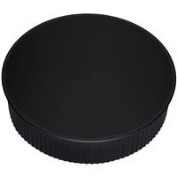 CAP END SMALL ROUND CRIMPD 7IN