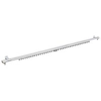 ROD TRAVERSE CRTN WHT 78-150IN