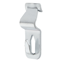 PUSH & HANG ZINC PLATED 10PC