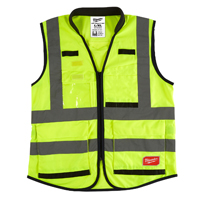 VEST SAFETY HIGH VIS YEL L/XL