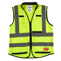 VEST SFTY HGH VIS YEL XXL/XXXL