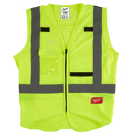 VEST SAFETY HIGH VIS YEL L/XL