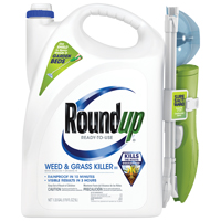 Roundup 5200510 Weed and Grass Killer, Liquid, Spray Application, 1.33 gal