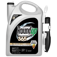 Roundup 5000510 Vegetation Killer, Liquid, Clear to Pale Brown, 1.33 gal