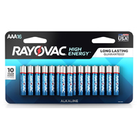RAYO 16PK AAA Battery