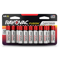 BATTERY ALKLNE AA 2700MAH 16PK