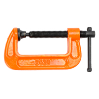 C-CLAMP ADJUSTABLE ORANGE 2IN