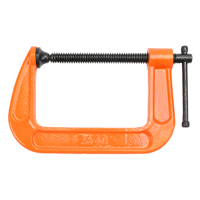 C-CLAMP ADJUSTABLE ORANGE 4IN