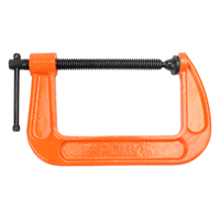 C-CLAMP ADJUSTABLE ORANGE 5IN