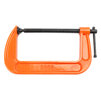 C-CLAMP ADJUSTABLE ORANGE 6IN