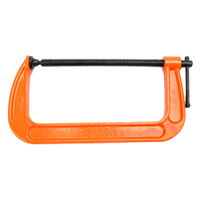 C-CLAMP ADJUSTABLE ORANGE 8IN