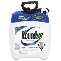 Roundup 5100114 Weed and Grass Killer, Liquid, Spray Application, 1.33 gal