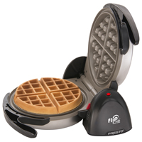WAFFLE MAKER 180DEG FLIP 120V