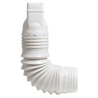 GUTTER SEWER PIPE WHITE COUPLER