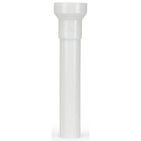 TUBE EXTENSION WHITE 1-1/4X8IN