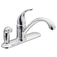 MOEN 8" 1 HANDLE FAUCET