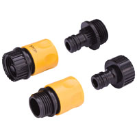 Landscapers Select GC520+GC540+GC522 Hose Connector Set, Male Thread and