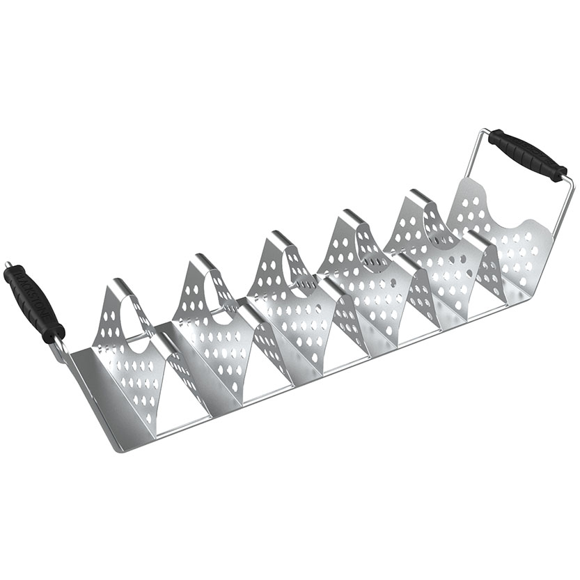 HOLDER TRY RACK TACO SS W/HNDL