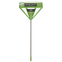 RAKE LEAF DLTINE POLY GRN 26IN