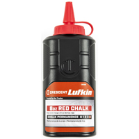 REFILL CHALK BOTTLE RED 8OZ