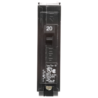 BREAKER CIRC 1-POLE 120V 20A