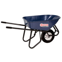 WHEELBARROW STEEL 1MM X 6CUFT