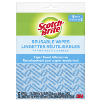 WIPES REUSABLE WET/DRY 10TIMES