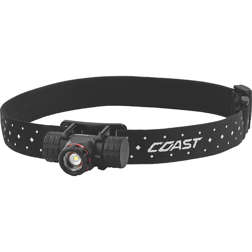 Coast XPH25R Headlamp, ZX310, CR123 Battery, Rechargeable, Zithion-X Battery, LED Lamp, Bulls Eye Sp