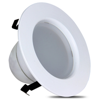 Feit Electric LEDR4/4WYCA Recessed Downlight; 7.2 W; 120 V; LED Lamp;