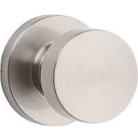 KNOB PASSAGE RND SATIN NICKEL