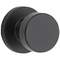 KNOB PASSAGE ROUND MATTE BLACK