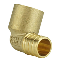 ELBOW 90DEG PEX X SOLDER 1/2IN