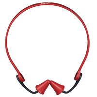 EARPLUG BANDED LPRFL RED/BLACK