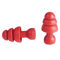 EARPLUG FLANGED BND REPL RED