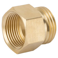 LANDSCAPERS SELECT 3/4" MHT X 3/4" FPT BRASS CONNECTOR