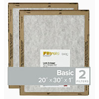 AIR FILTER 20X30X1 MERV 2