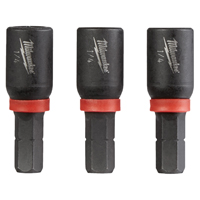 NUTDRIVER INSERT MAG 1/4IN 3PK