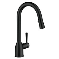 FAUCET PULLDOWN KTCHEN 1H MBLK